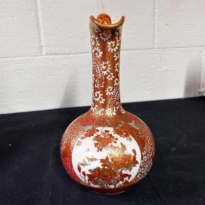 Antique Japanese Kutani porcelain ewer