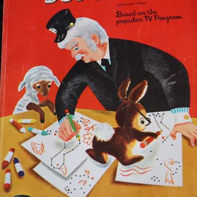 VINTAGE COLORING BOOKS OF POPULAR CHARACTERS/ LESSON BOOKS