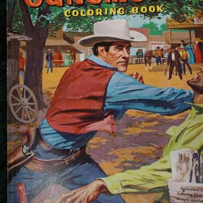 VINTAGE COLORING BOOKS OF POPULAR CHARACTERS/ LESSON BOOKS