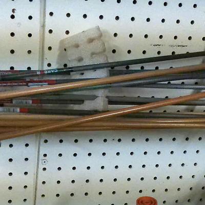 Fiberglass Bow's with arrows