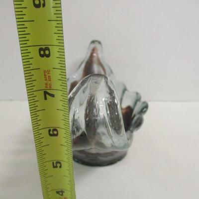 Hand Blown Murano Milliaccio Venezia Glass Vase #29