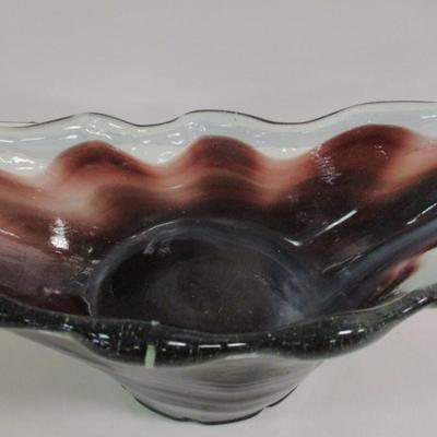 Hand Blown Murano Milliaccio Venezia Glass Vase #29