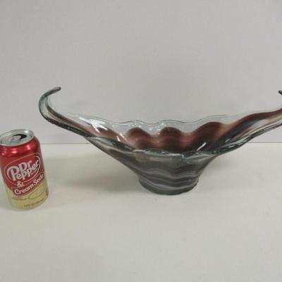 Hand Blown Murano Milliaccio Venezia Glass Vase #29