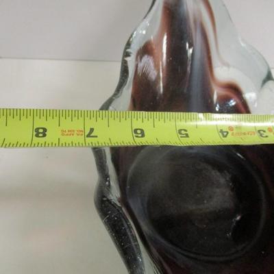 Hand Blown Murano Milliaccio Venezia Glass Vase #29