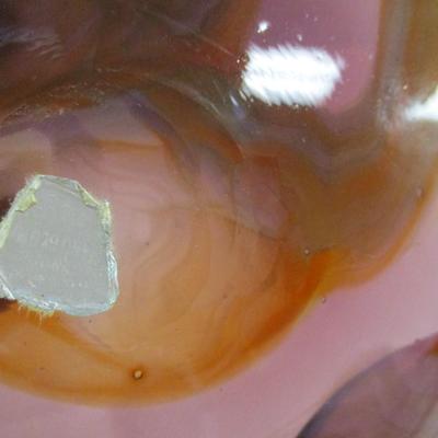 Multi-Colored Art Glass Ashtray #33