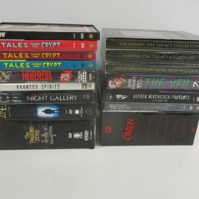 Horror/Suspense The Omen The Twilight Zone Tales From The Crypt DVDs #2 Some Sealed