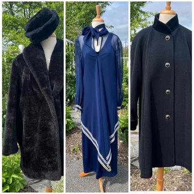 Women’s Vintage Clothing Lot - Faux Fur, Herman Kay