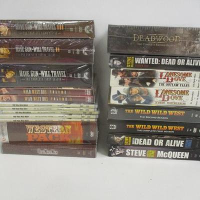 Western DVDs Have Gun Will Travel Lonesome Dove Wild West #3 Some Sealed