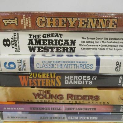 Western DVD's Rawhide Cheyenne The Great American Western 20 Great Westerns #4 Some Sealed