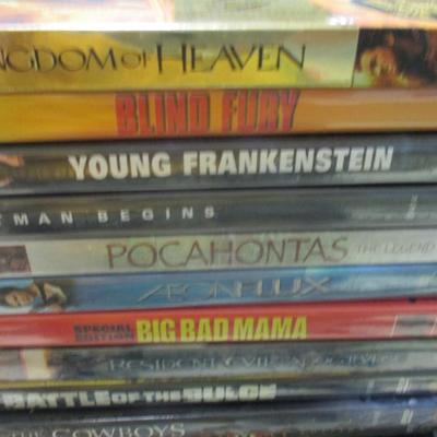 Assortment Of Various DVD's #11 Some Are Sealed