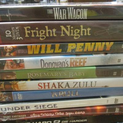 Assortment Of Various DVD's #12 Some Are Sealed