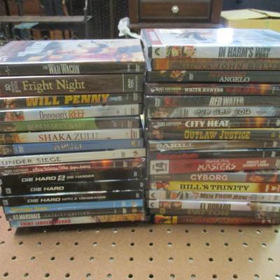 Assortment Of Various DVD's #12 Some Are Sealed