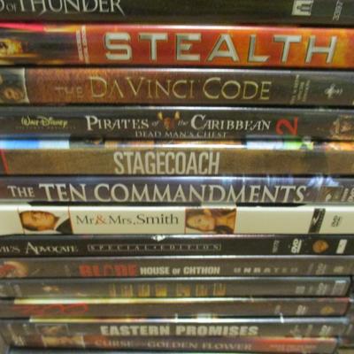Assortment Of Various DVD's #13