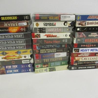 Assortment Of Various VHS Tapes #15