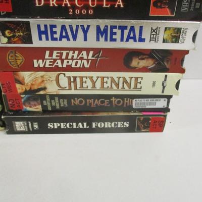 Assortment Of Various VHS Tapes #15