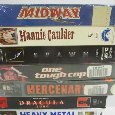 Assortment Of Various VHS Tapes #15