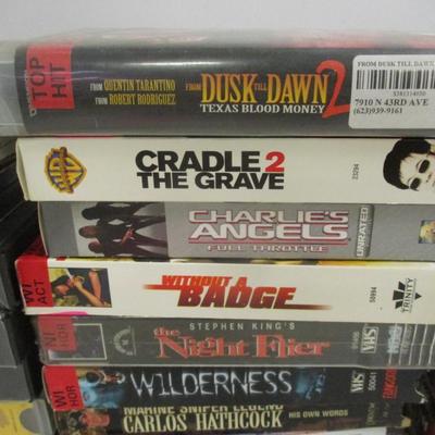 Assortment Of Various VHS Tapes #15