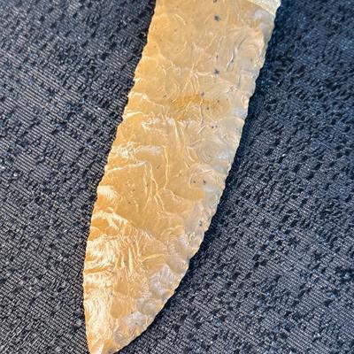 E12-Handmade Knife on Pedestal