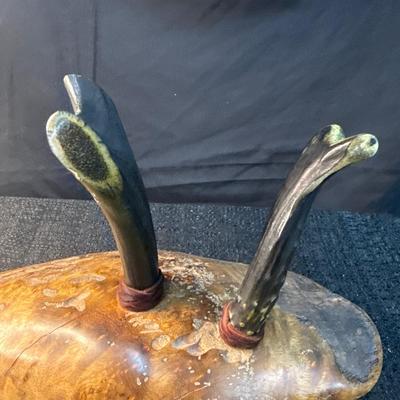 E12-Handmade Knife on Pedestal