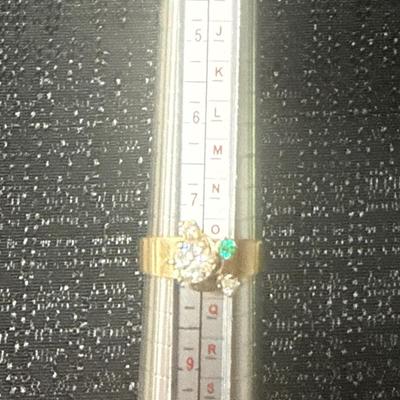 E13-14k stamped ring