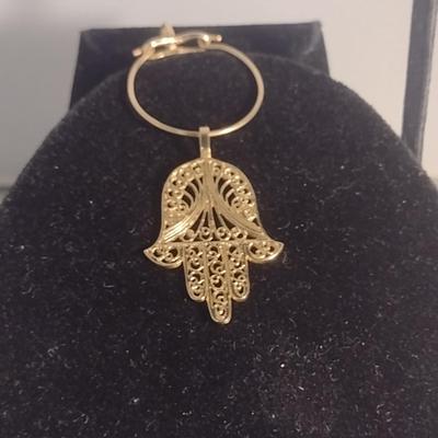 Assorted 14 Karat Yellow Gold Jewelry- Approx 6.9 Grams Total Weight (#46)