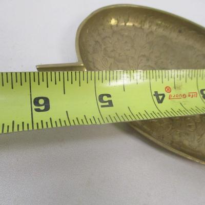 Brass Etched Ashtrays