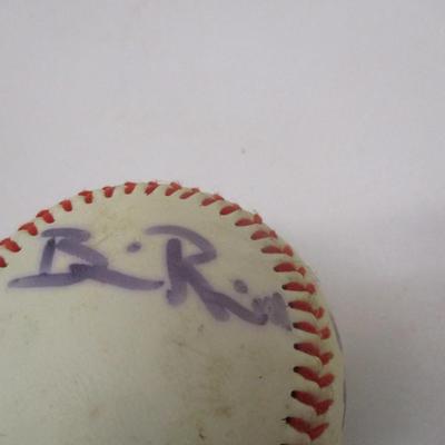 Louisville Slugger Asheville Tourists Baseball Bat Signed & Signed Baseball