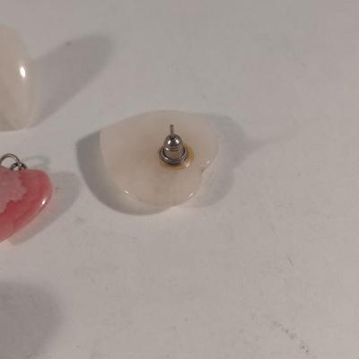 Collection of Stone Jewelry- Pendants and Earrings (#50)