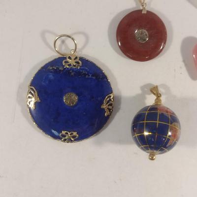 Collection of Stone Jewelry- Pendants and Earrings (#50)