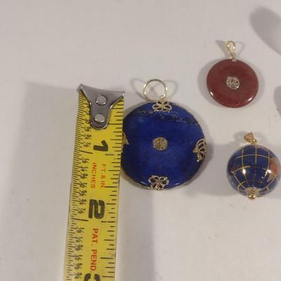 Collection of Stone Jewelry- Pendants and Earrings (#50)