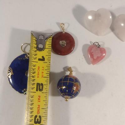 Collection of Stone Jewelry- Pendants and Earrings (#50)