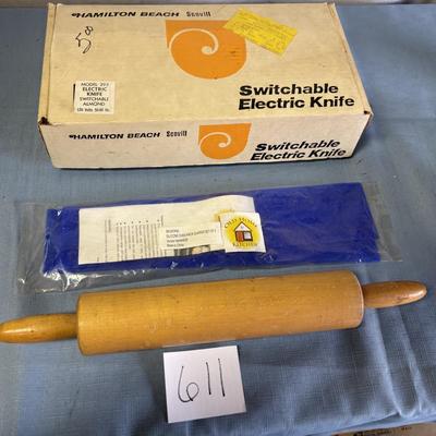 Electric Knife and Rolling Pin
