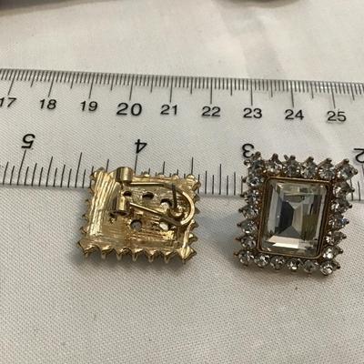 Large Glass Fashion Earrings