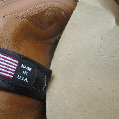 Made In USA Size 13D Acme Boots Tiger Snake Boots