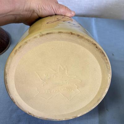 Vintage Monmouth Pottery Cookie Jug