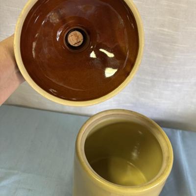 Vintage Monmouth Pottery Cookie Jug