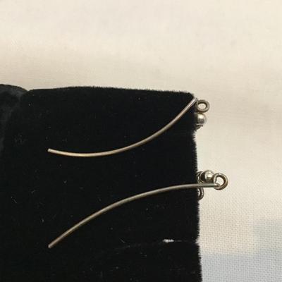 Crystal and Silver Earrings