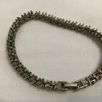 Rhinestone Tennis Bracelet