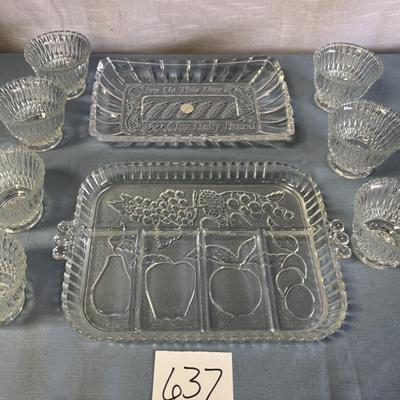 Vintage Crystal and Glass Lot