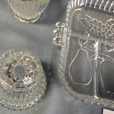 Vintage Crystal and Glass Lot