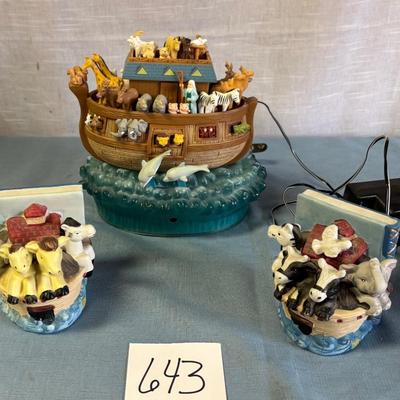 Noah’s Ark Book Ends and More