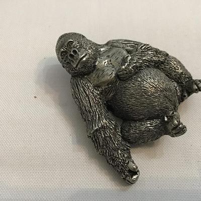 Signed Gorilla Pin Large