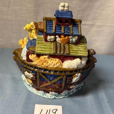 Noah’s Ark Cookie Jar