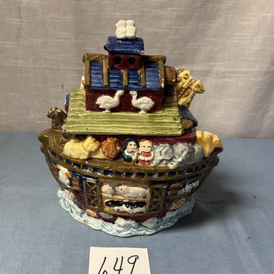 Noah’s Ark Cookie Jar