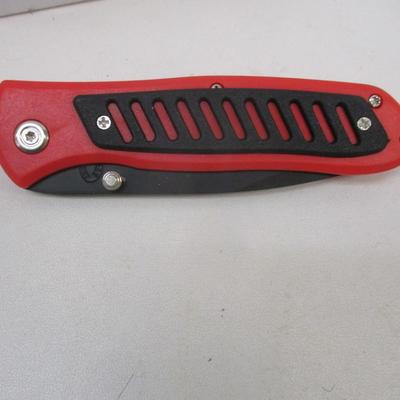 Set of 11 New Red Homeland Heroes Pocket Clip Frost Cutlery Knives 16-654FF #10