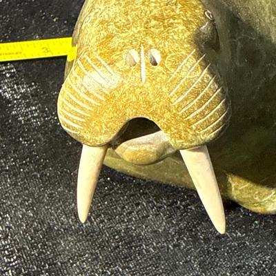 E19-Soapstone Walrus