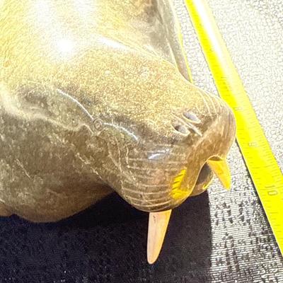 E19-Soapstone Walrus