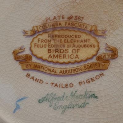 Alfred Meakin Birds of America Plates (2)