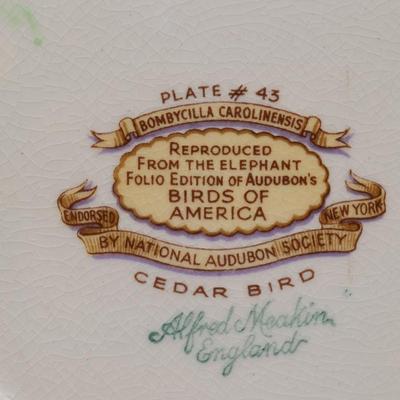 Alfred Meakin Birds of America Plates (2)