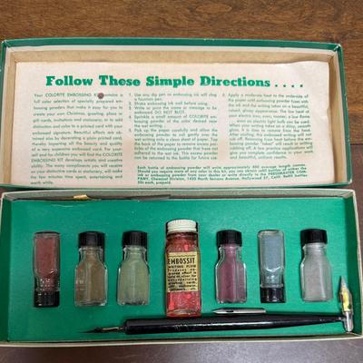 Vintage Colorite Embossing Kit